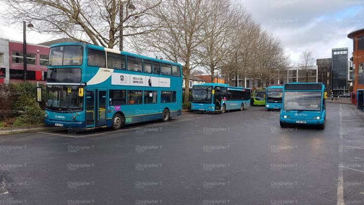Image of Arriva Beds and Bucks vehicle 2495. Taken by Christopher T at 11.03.30 on 2022.02.14